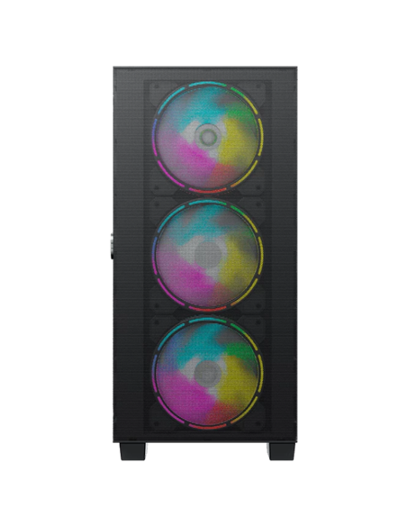 Компьютерный корпус Gamemax Aero Mini, Mini-Tower, Без блока питания, Чёрный