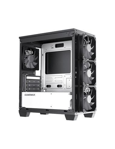 Carcasă PC Gamemax Aero Mini, Mini-Tower, Fără PSU, Negru