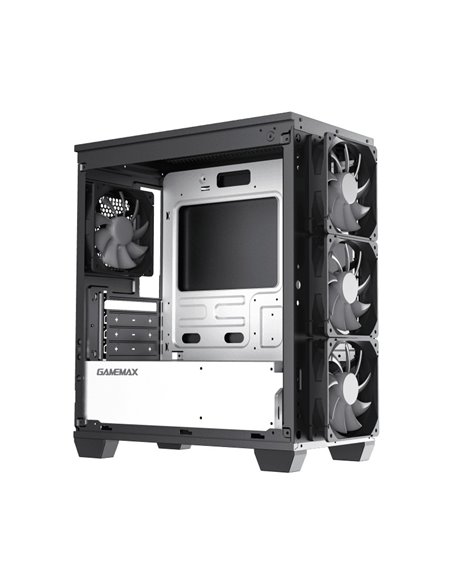 Компьютерный корпус Gamemax Aero Mini, Mini-Tower, Без блока питания, Чёрный
