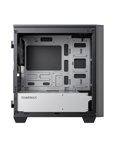 Компьютерный корпус Gamemax Aero Mini, Mini-Tower, Без блока питания, Чёрный