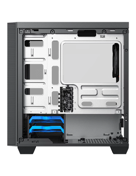 Компьютерный корпус Gamemax Aero Mini, Mini-Tower, Без блока питания, Чёрный