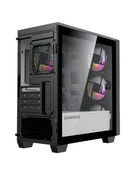 Компьютерный корпус Gamemax Aero Mini, Mini-Tower, Без блока питания, Чёрный