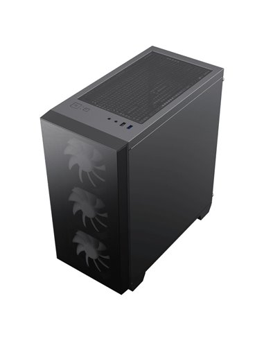 Компьютерный корпус Gamemax Aero Mini, Mini-Tower, Без блока питания, Чёрный