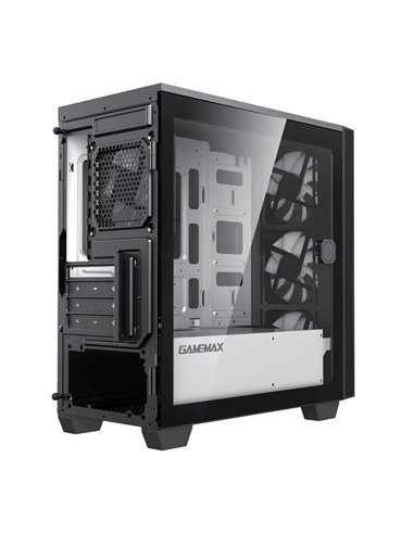 Компьютерный корпус Gamemax Aero Mini, Mini-Tower, Без блока питания, Чёрный