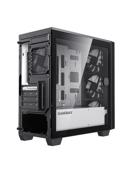 Компьютерный корпус Gamemax Aero Mini, Mini-Tower, Без блока питания, Чёрный