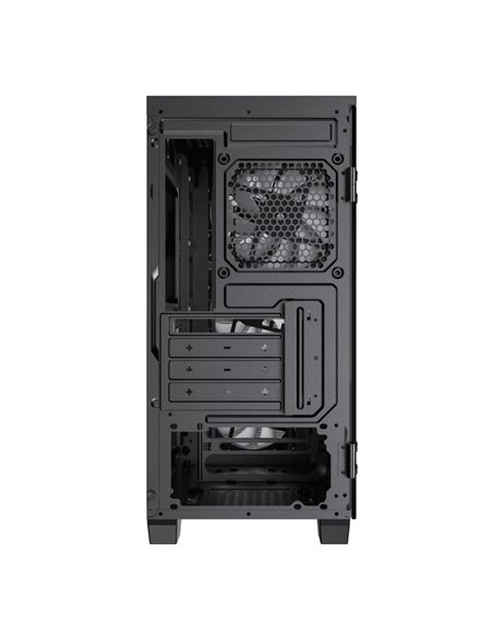 Компьютерный корпус Gamemax Aero Mini, Mini-Tower, Без блока питания, Чёрный