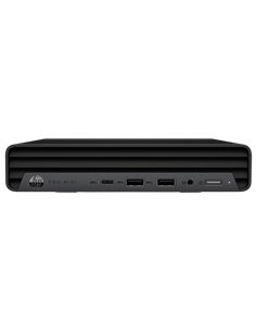 Мини ПК HP Pro Mini 400 G9, Intel Core i3-14100T, 8Гб/512Гб, FreeDOS, Чёрный