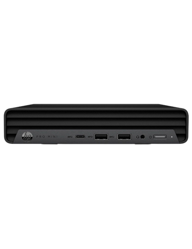 Mini PC HP Pro Mini 400 G9, Intel Core i3-14100T, 8GB/512GB, FreeDOS, Negru