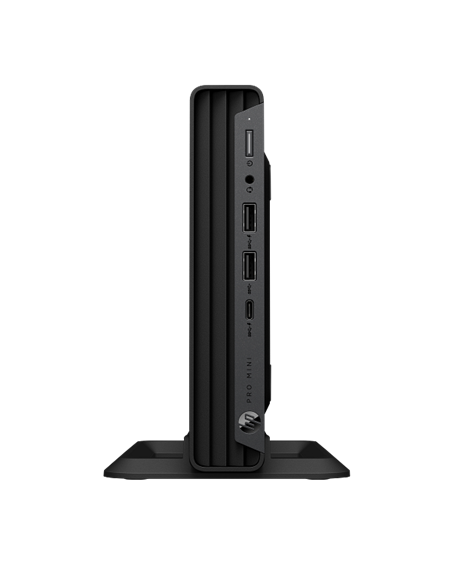 Мини ПК HP Pro Mini 400 G9, Intel Core i3-14100T, 8Гб/512Гб, FreeDOS, Чёрный