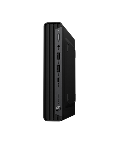 Мини ПК HP Pro Mini 400 G9, Intel Core i3-14100T, 8Гб/512Гб, FreeDOS, Чёрный