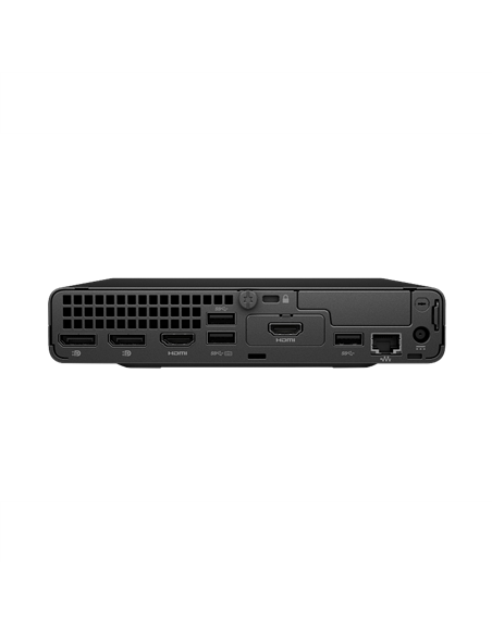 Мини ПК HP Pro Mini 400 G9, Intel Core i3-14100T, 8Гб/512Гб, FreeDOS, Чёрный