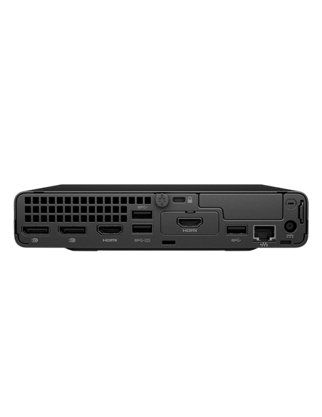 Мини ПК HP Pro Mini 400 G9, Intel Core i3-14100T, 8Гб/512Гб, FreeDOS, Чёрный