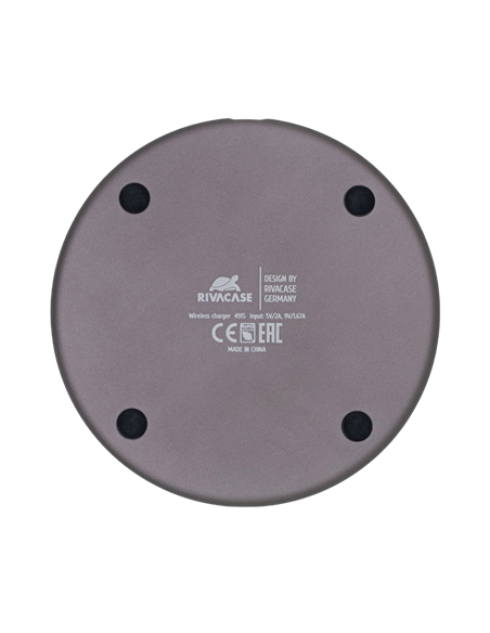 Încărcător wireless RivaCase VA4915 BL3, 10W, Albastru