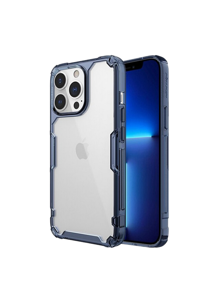 Husă Nillkin iPhone 13 Pro Max - Ultra thin TPU - Nature Pr Mag, Albastru