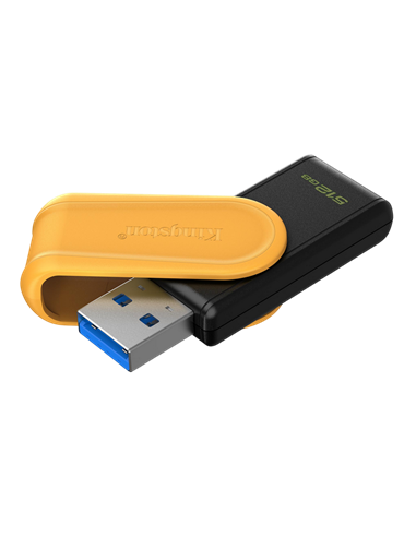 USB Flash накопитель Kingston DataTraveler Exodia S, 512Гб, Черный | Желтый