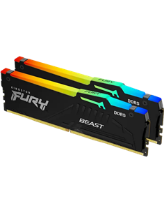 Memorie RAM Kingston FURY Beast RGB, DDR5 SDRAM, 6800 MHz, 32GB, KF568C34BBEAK2-32
