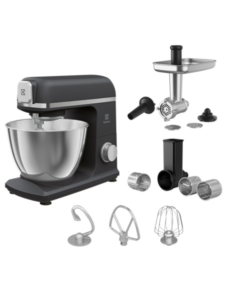 Robot de bucătărie Electrolux E5KM1-6GBP, Negru perlat