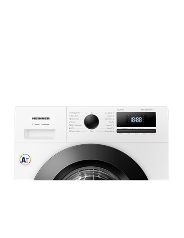 Стиральная машина Heinner HWM-HME9014IVA10+++, 9кг, Белый