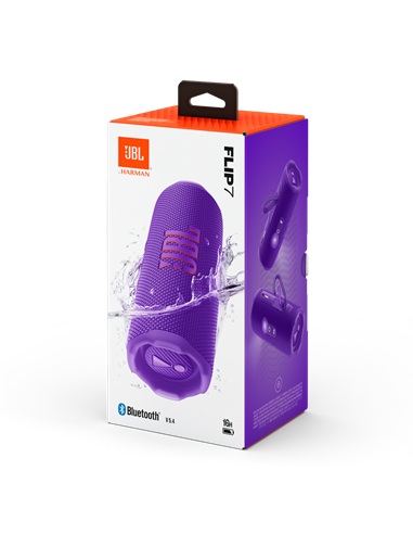 Портативная колонка JBL Flip 7, Фиолетовый