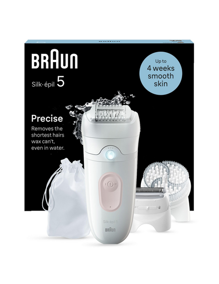Epilator Braun SE5011, Alb