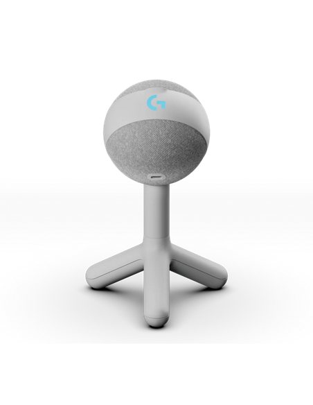 Microfon Gaming Logitech Yeti Orb RGB, USB, Alb