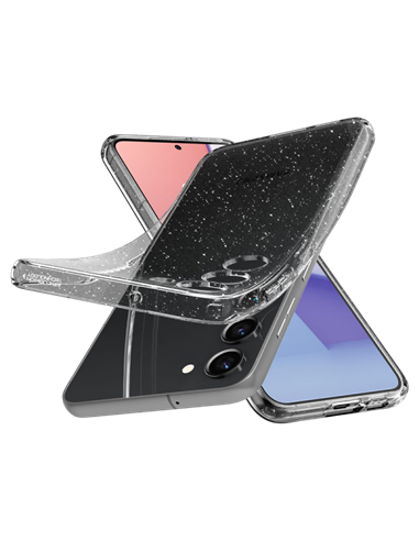 Чехол Spigen Samsung S23+, Liquid Crystal, Блестящий Кристалл
