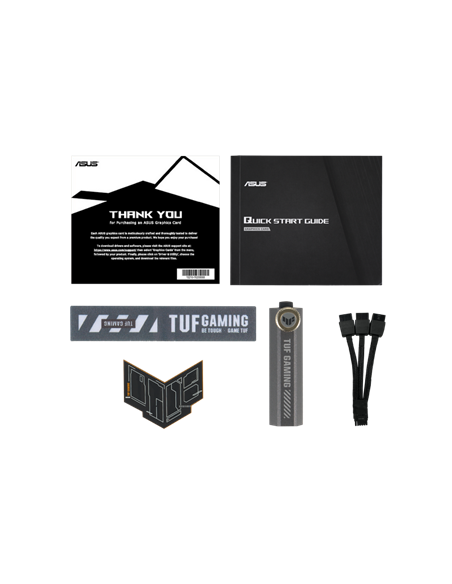 Видеокарта ASUS TUF Gaming RTX5080, 16 ГБ GDDR7 256бит