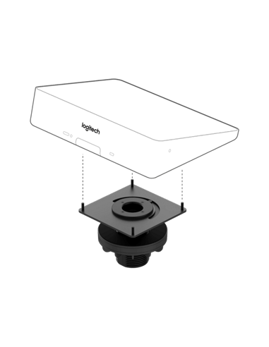 Suport de masă Logitech Tap, Negru