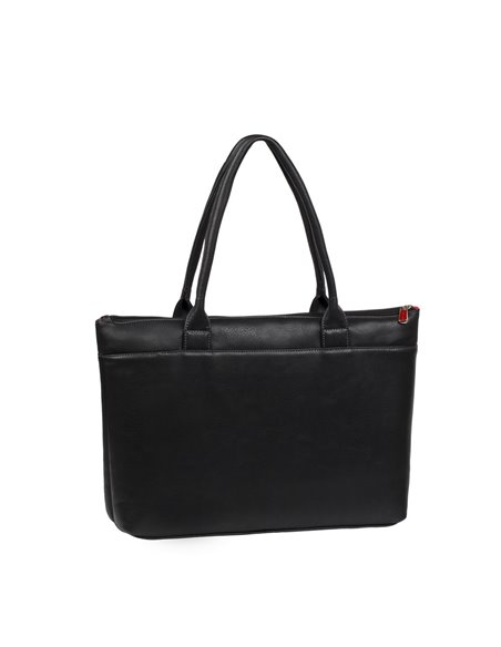 Geantă pentru Laptop RivaCase Orly, 15.6", Poliester, Negru