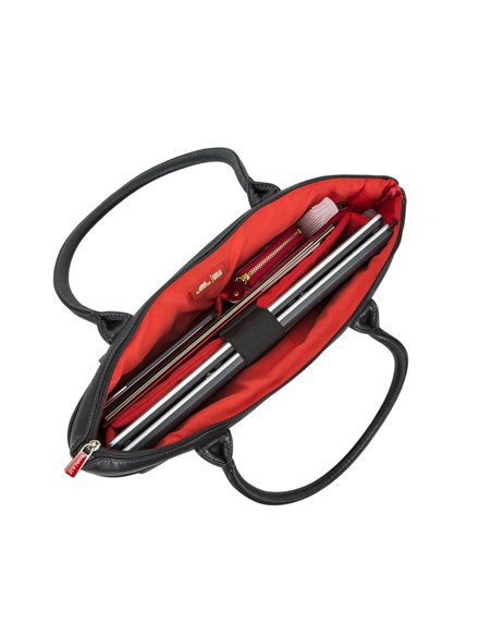 Сумка для ноутбука RivaCase Orly, 15.6", Полиэстер, Чёрный