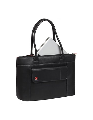Сумка для ноутбука RivaCase Orly, 15.6", Полиэстер, Чёрный