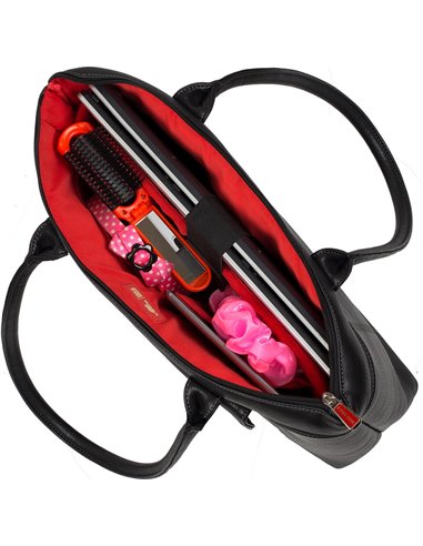 Geantă pentru Laptop RivaCase Orly, 15.6", Poliester, Negru