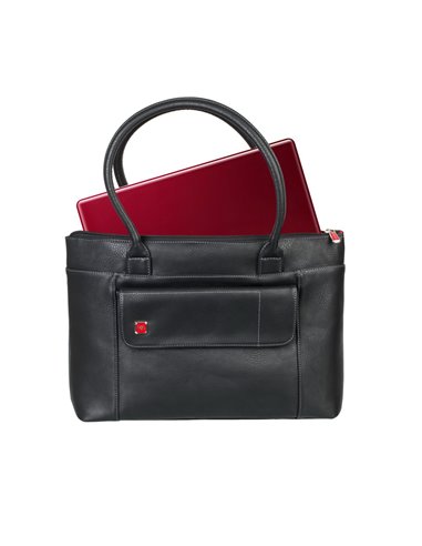 Сумка для ноутбука RivaCase Orly, 15.6", Полиэстер, Чёрный
