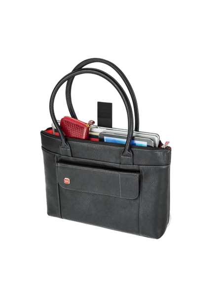 Geantă pentru Laptop RivaCase Orly, 15.6", Poliester, Negru