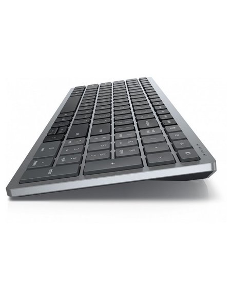 Клавиатура DELL KB740, Беспроводное, Серый