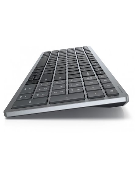 Клавиатура DELL KB740, Беспроводное, Серый