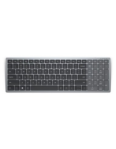Tastatură DELL KB740, Fără fir, Gri
