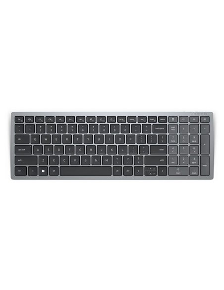 Tastatură DELL KB740, Fără fir, Gri