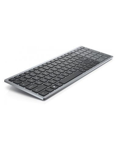 Tastatură DELL KB740, Fără fir, Gri