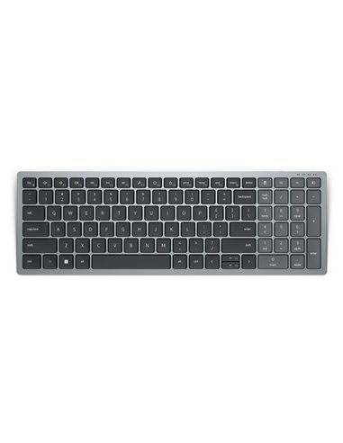 Tastatură DELL KB740, Fără fir, Gri