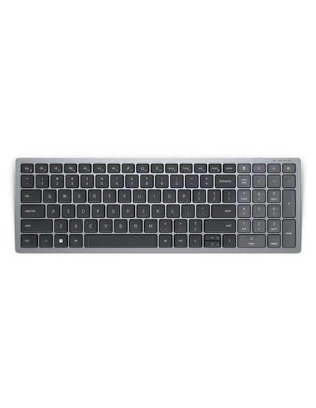Клавиатура DELL KB740, Беспроводное, Серый
