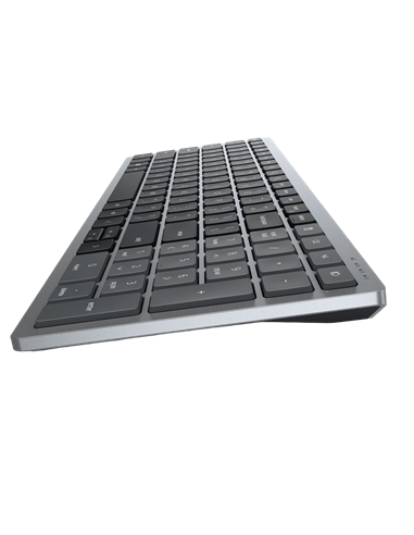 Tastatură DELL KB740, Fără fir, Gri