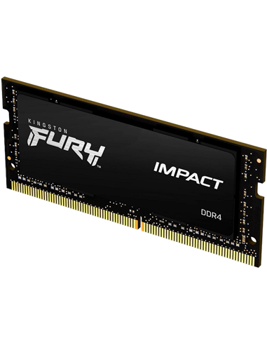 Оперативная память Kingston FURY Impact, DDR4 SDRAM, 3200 МГц, 32Гб, KF432S20IB/32