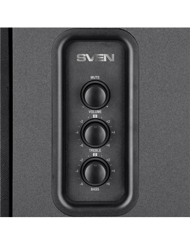Boxă portabilă 2.0 CH SVEN SPS-830, Negru