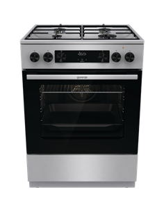 Aragaz Mixt Gorenje GKS6C70XJ, Oțel inoxidabil