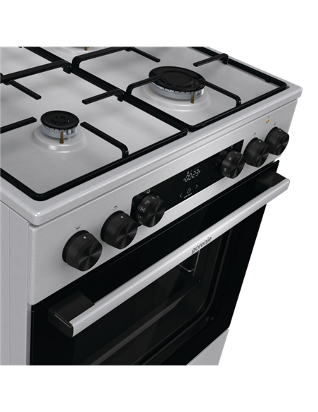 Aragaz Mixt Gorenje GKS6C70XJ, Oțel inoxidabil