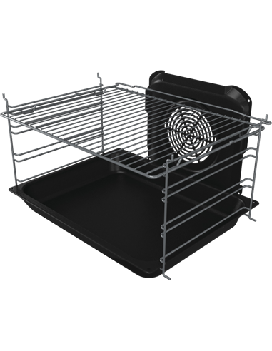 Aragaz Mixt Gorenje GKS6C70XJ, Oțel inoxidabil
