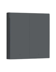 Comutator inteligent AQARA Wireless Switch H1 (Double Rocker), Gri