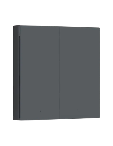 Comutator inteligent AQARA Wireless Switch H1 (Double Rocker), Gri