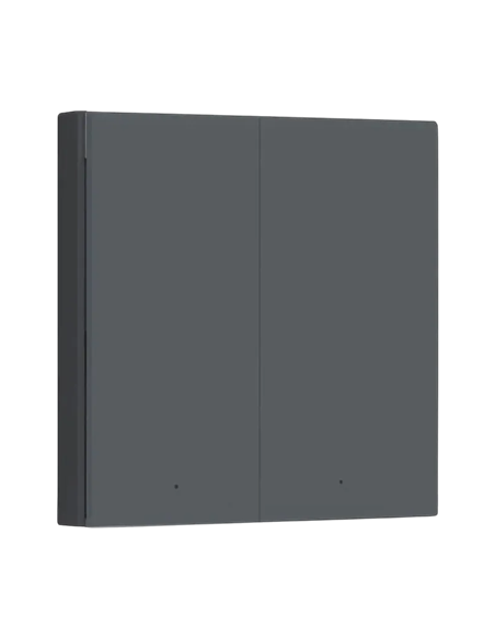 Comutator inteligent AQARA Wireless Switch H1 (Double Rocker), Gri